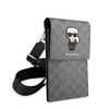 Sack Karl Lagerfeld Ikonik Karl Monogram Patch (KLWBSAMIPG) silber