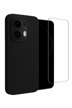 Etui do Oppo Reno 13 Pro czarne + Szkło