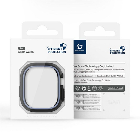 DUX DUCIS futerał BAMO do Apple Watch Ultra / Ultra 2 49 mm czarno szary