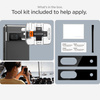 Spigen OPTIK.TR ”EZ FIT” CAMERA PROTECTOR 2-PACK GOOGLE PIXEL 7A BLACK