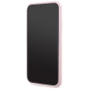 Karl Lagerfeld Silikon Karl&amp;Choupette MagSafe iPhone 11 Hülle - Rosa