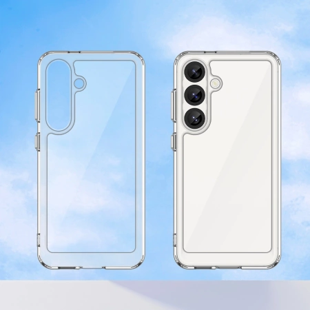 Outer Space Case with Gel Frame for Xiaomi Poco F7 Ultra - Transparent