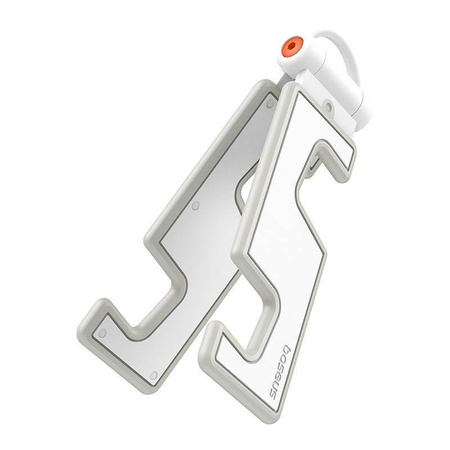 Baseus Tragbarer ausklappbarer Telefonständer – Weiß