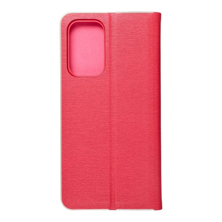 Kabura LUNA Book Gold do SAMSUNG A33 5G czerwony