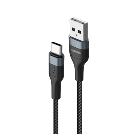 FONENG Kabel X51 Micro USB 3A 2M schwarz