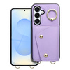 Futerał portfel WONDER dla SAMSUNG S25 EDGE liliowy