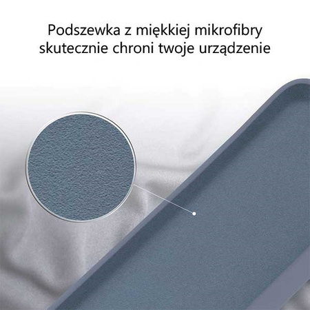 Mercury Silicone iPhone X/Xs lawendowy/lavender gray