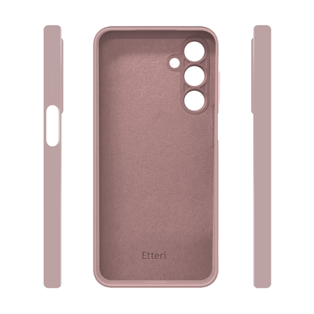 Nakładka Etteri Silicone case do Samsung Galaxy A17 jasnoróżowa