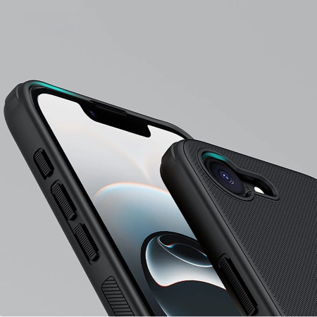 Etui Nillkin Super Frosted Shield Pro Magnetic na iPhone 16e - czarne