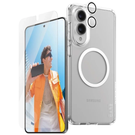 CARE by PanzerGlass Flagship 3in1 Case+Glass+Lens für Samsung Galaxy S25 Edge - transparent