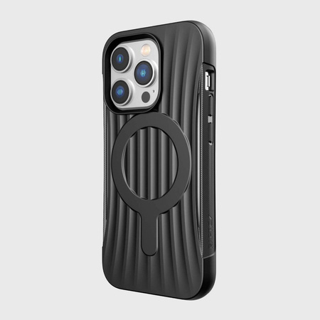 Raptic X-Doria Clutch Built Case etui iPhone 14 Pro z MagSafe pokrowiec plecki czarny