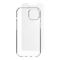Etui ZAGG IF Defence Bundle na iPhone 16e (2025) / 15 / 14 / 13 - przezroczyste