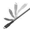 ENERGEA kabel Flow USB-C - USB-CDigital Display 1.5m czarny/black 240W 5A PD Fast Charge
