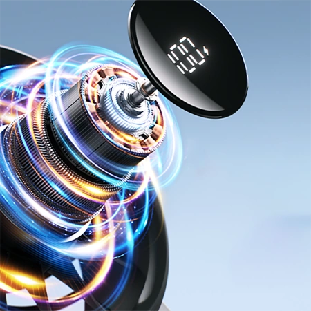 Mini wentylator Jisulife Handheld Fan Life4 3600mAh przenośny wiatraczek USB - czarny