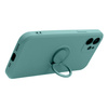 Futerał SILICONE RING do IPHONE 15 PRO zielony