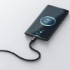 Baseus Tungsten Gold Kabel USB-A - USB-C 480Mb/s 100W 2m schwarz (CAWJ000101)