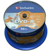 Płyta DVD-R Verbatim 4.7GB 16x AZO do    druku 50szt 43533