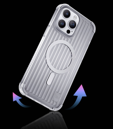 Kingxbar PQY Go Out Series magnetic case for iPhone 14 MagSafe black