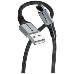 Kabel Verbatim Sync & Charge USB-A do    USB-C QC 120cm czarny 31843