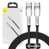 Baseus Cafule Series Metal Data Cable Type-C to Type-C 100W 1m Black