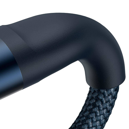 Baseus Flash Series II USB Type C / USB Type A cable - USB Type C / Lightning / micro USB 100 W 1.5 m blue (CASS030203)