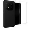 Etui do Xiaomi Redmi Note 14 Pro+ (Plus) 5G czarne + Szkło
