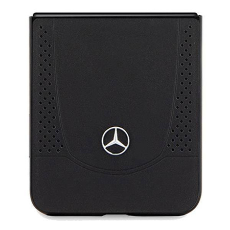Oryginalne Etui SAMSUNG GALAXY Z FLIP 5 Mercedes Hardcase Leather Urban (MEHCZF5ARMBK) czarne