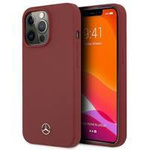 Mercedes MEHCP13LSILRE iPhone 13 Pro / 13 6.1 &quot;rot / rote Hardcase-Silikonlinie