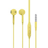 SŁUCHAWKI UNIWERSALNE DENMEN JACK 3,5 CALA ŻÓŁTE DOUSZNE DR01