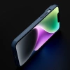 Nillkin Textured S Case für iPhone 14 Plus, gepanzerte Hülle mit Kameraabdeckung, blau