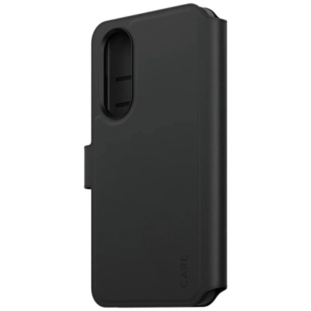 CARE by PanzerGlass Feature Tango 2in1 Wallet Qi Case for Samsung Galaxy S25 Edge - Black