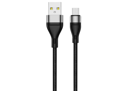 JELLICO kabel B16 Micro USB 3.1A 1M Czarny