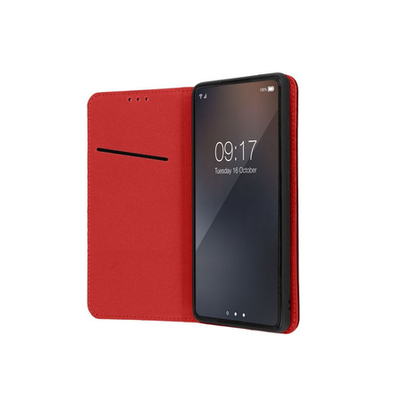 Kabura skórzana SMART PRO do XIAOMI Redmi 12C bordowy