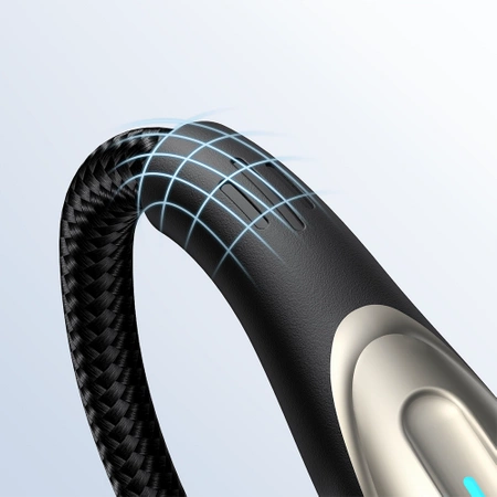 Joyroom Pioneer Series SA31-AC6 USB-A/USB-C-Kabel 100 W 1,2 m – schwarz