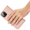 Dux Ducis Skin Pro Wallet Case für iPhone 15 Plus – Rosa