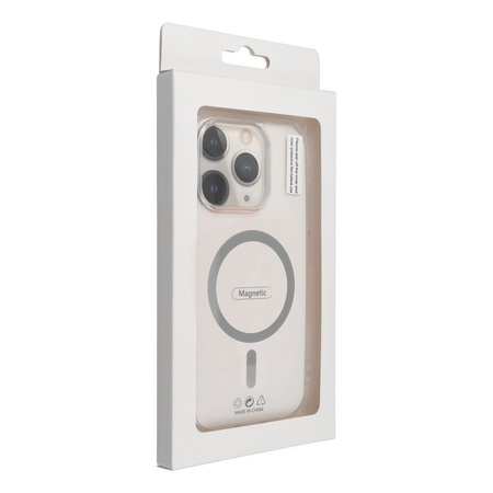 Drop Glue Colorful Ring Mag Cover kompatybilny z MagSafe pasuje do IPHONE 17 Air szary