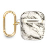 Etui APPLE AIRPODS Guess AirPods Marble Strap Collection (GUA2HCHMAG) szare