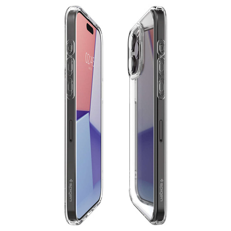 Spigen Crystal Hybrid, crystal clear - iPhone 15 Pro Max