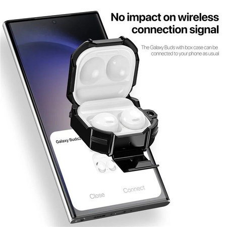 Etui Dux Ducis SECG na Samsung Galaxy Buds Live / Buds Pro / Buds 2 / Buds 2 Pro - czarne