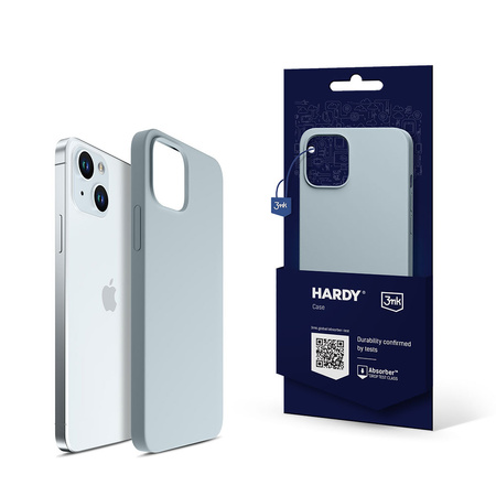 Etui 3mk Hardy Silicone MagCase na iPhone 15 Plus - niebieskie