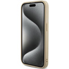 Oryginalne Etui GUESS hardcase Saffiano Iridescent Script GUHCP14LPSAIRSD do Iphone 14 Pro złoty