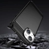 Carbon Case für iPhone 14 Plus flexible Gel-Rückseite schwarz