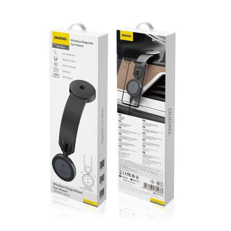 Dudao F21 Pro 15W MagSafe Inductive Car Charger - Black