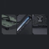 Nillkin CamShield Armor Pro Case Cover For Samsung Galaxy S23 Ultra Armor Cover With Camera Protector Ring Stand Black