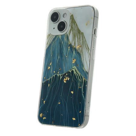 Nakładka Gold Glam do iPhone 14 6,1" Mountain