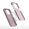 Nakładka Etteri Silicone Mag do iPhone 15 Pro 6,1" jasnoróżowa