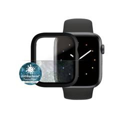 PanzerGlass Full Body szkło hartowane + etui do Apple Watch 4 / 5 / 6 / SE (44mm) czarna ramka