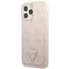 Case IPHONE 13 PRO MAX Guess Hardcase 4G Triangle Logo Cardslot (GUHCP13XP4TPP) pink
