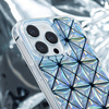 Kingxbar Miya Series Hülle für iPhone 14 Pro Cover Rückseite Laserfarbe