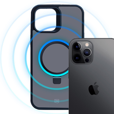 3MK Smoke Case iPhone 12 Pro Max Magsafe & Stand